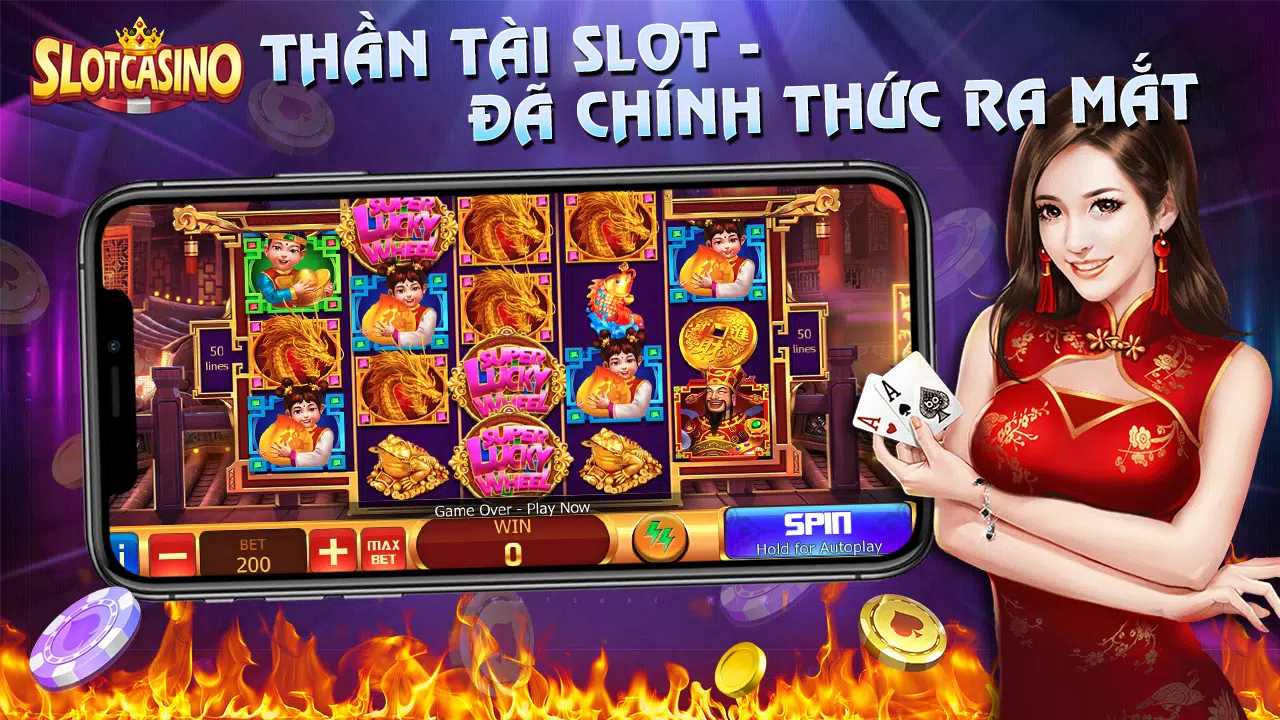 Cách chơi slot game Mời thần tài QQLive đơn giản