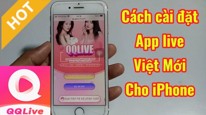 Cài đặt QQlive iOS vào máy iPhone