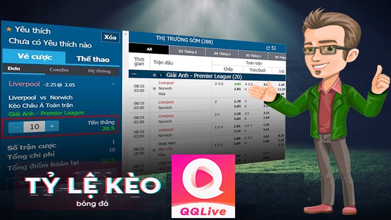 qqlive apk tỷ lệ kèo