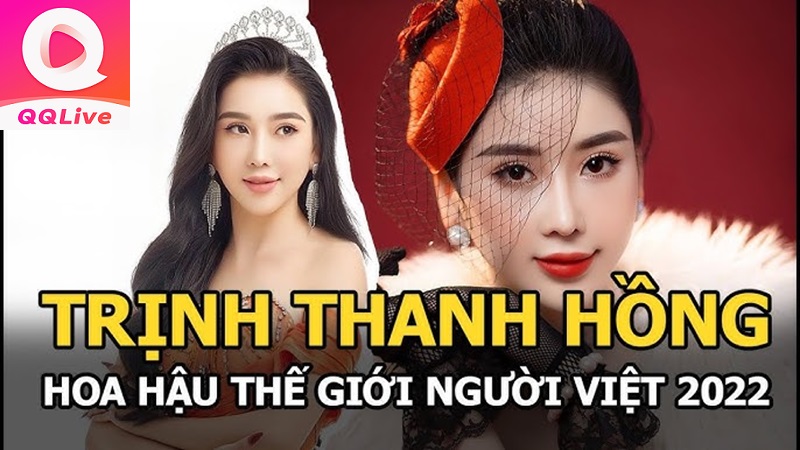 hoa hậu trịnh thanh hồng